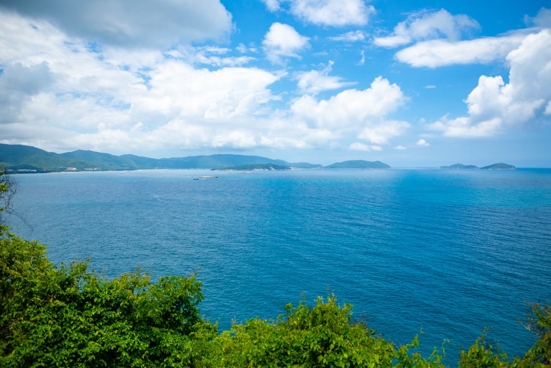 Coast Landscape, Sanya, Hainan Province, China